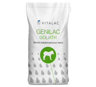 GENILAC GOLIATH, une poudre de lait qui assure la croissance des veaux d'élevage