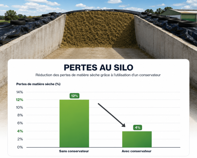 Pertes au silo avec et sans conservateurs.png
