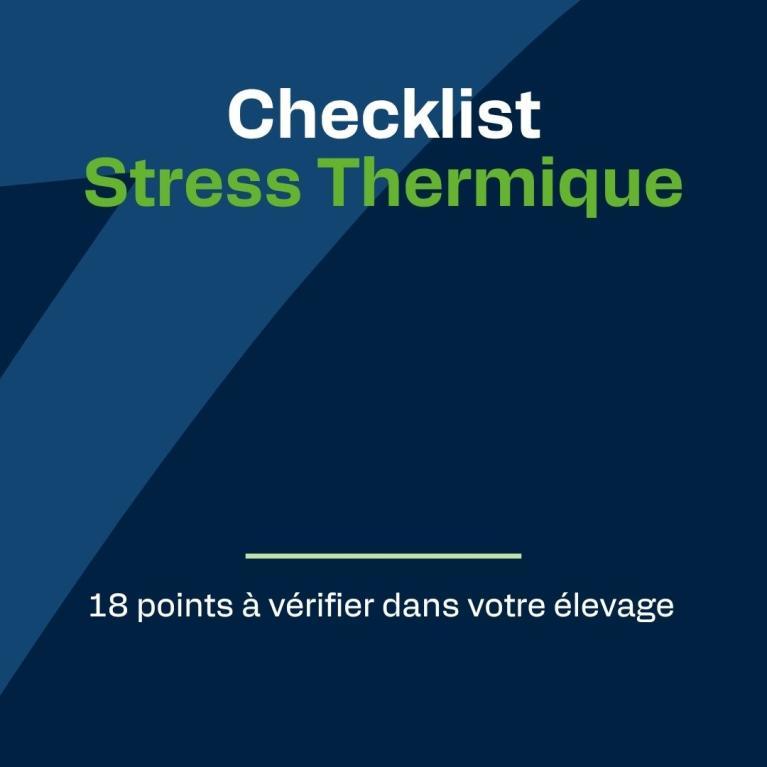 Checklist Stress thermique